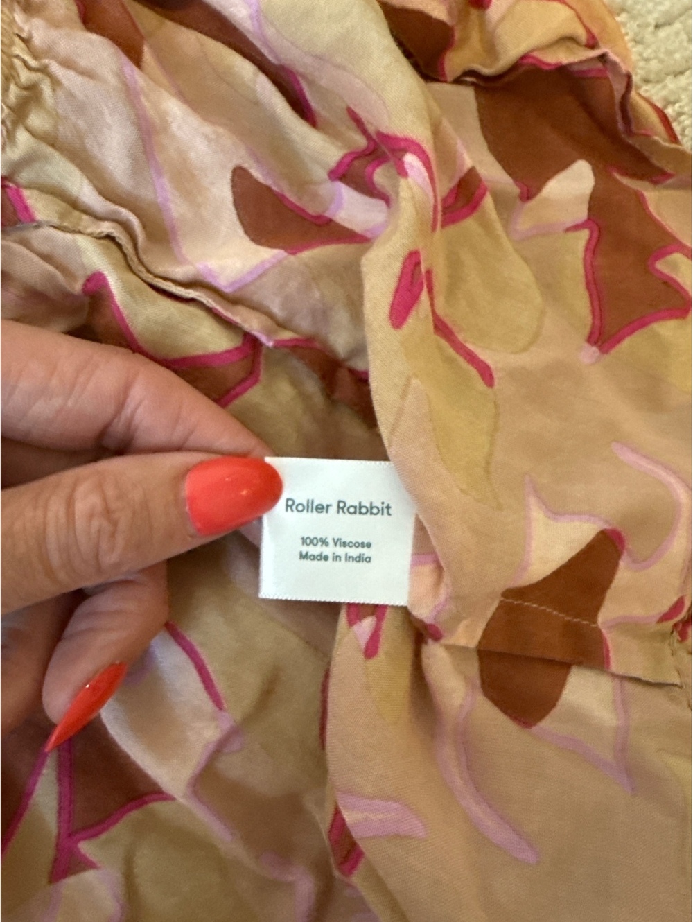 Roller Rabbit blouse XS - Picture 4 of 5